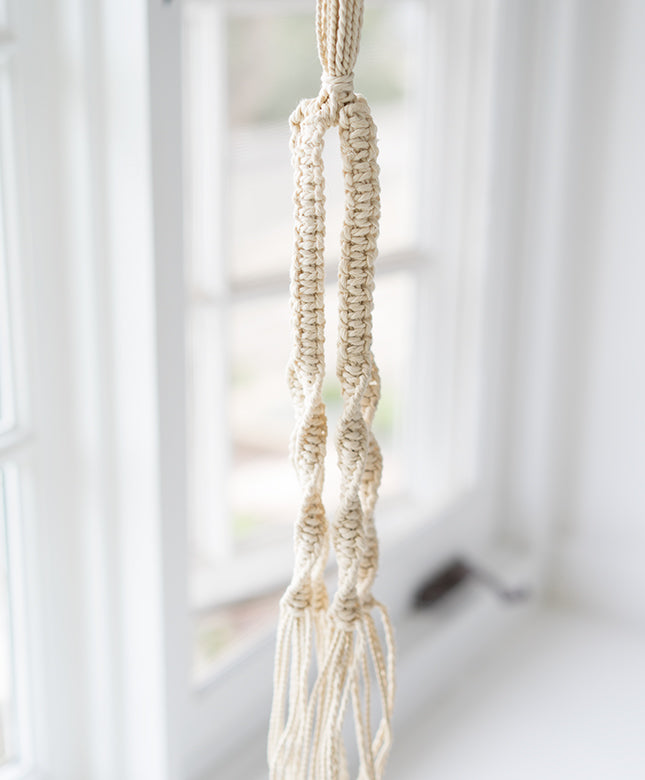 Two Tier Macrame Plant Hanger