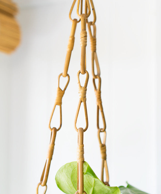 Hanging Bamboo Basket