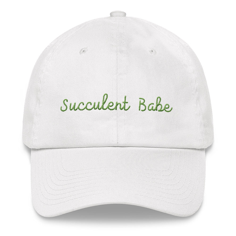 Succulent Babe Hat - White