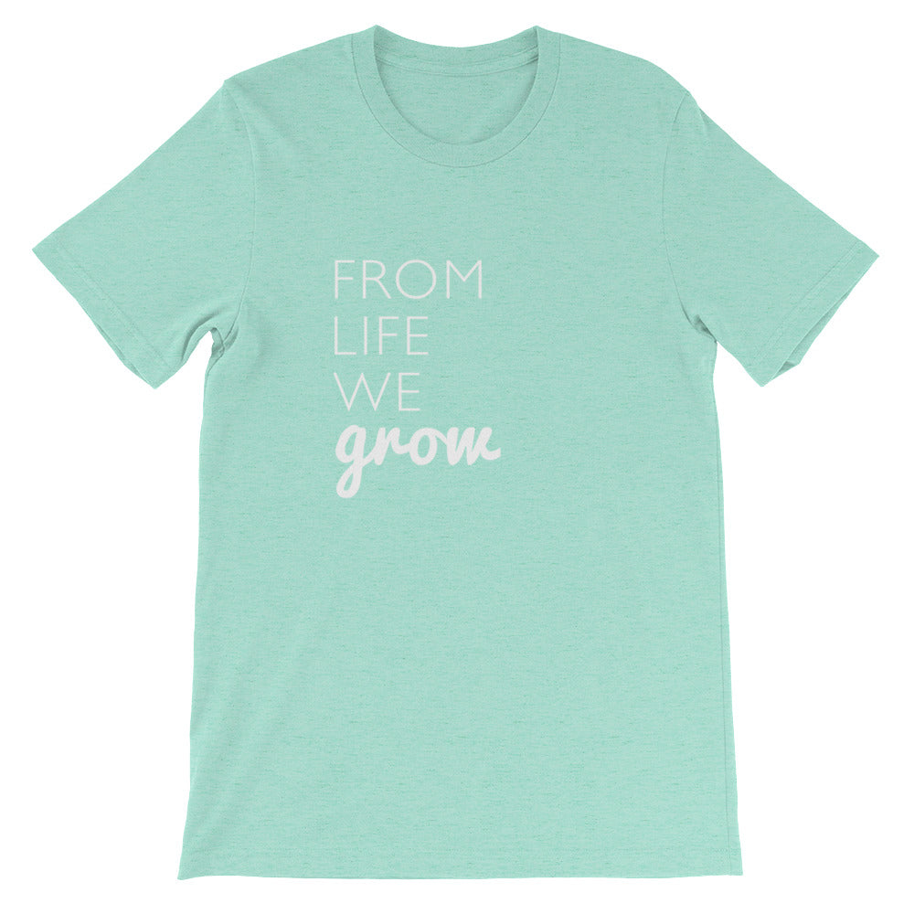From Life We Grow Tee - Mint