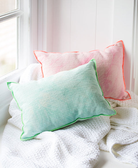 Small Watercolor Pillow - Dalla Vita