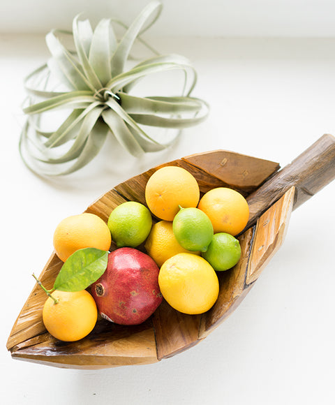 Teak Leaf Bowl