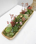 Long Teak Tray Planter