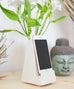 Ceramic Phone Charging Dock/Floral Vase - Dalla Vita - 2