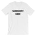 Succulent Babe Tee - Black & White
